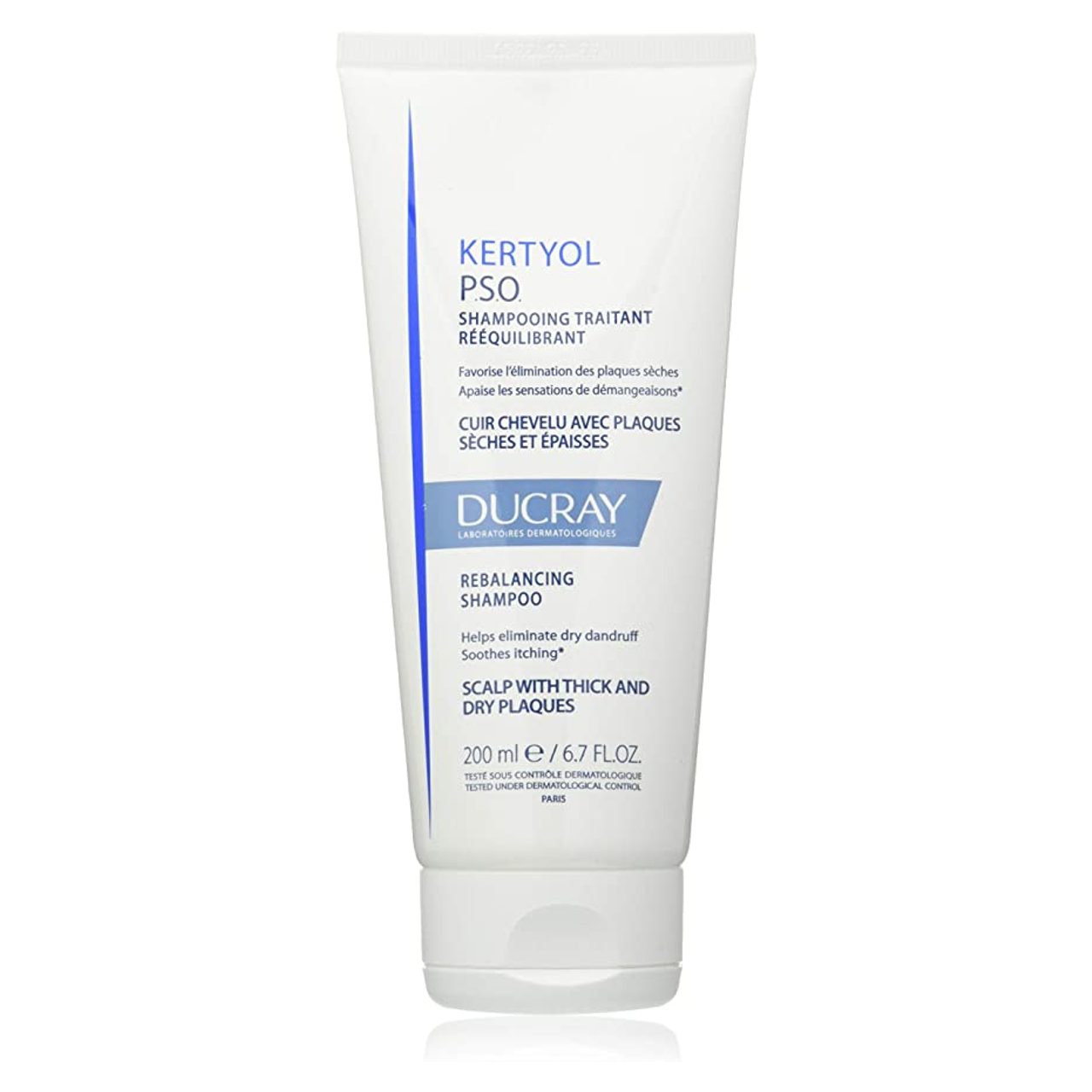 Ducray - Kertyol P.S.O Rebalancing Shampoo - Scalp Subject To Chronic Dry Plaques | 200 mL