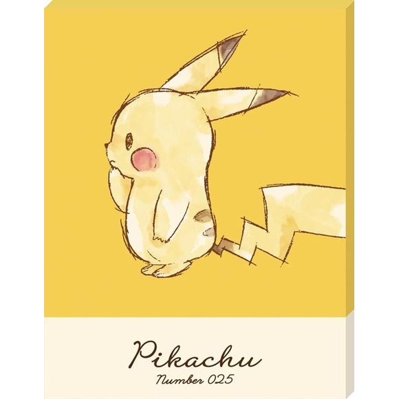 Ensky Pokemon Pikachu Number 025 366 pc Artboard Canvas Jigsaw Puzzle