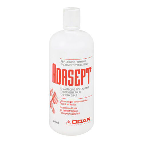 Adasept - Revitalizing Shampoo Treatment - for Oily Hair | 500 mL