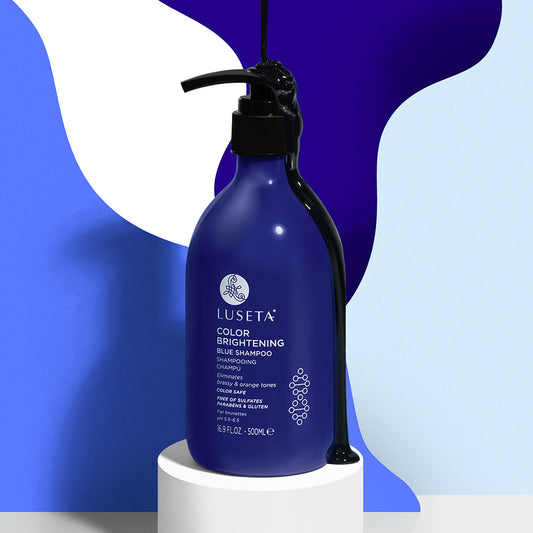 Color Brightening Blue Shampoo Shampoo Luseta Beauty 16.9oz