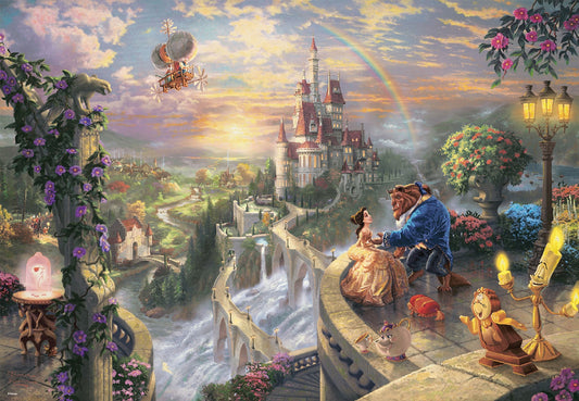 Tenyo 1000pc Jigsaw Puzzle Beauty & Beast 51x73.5cm