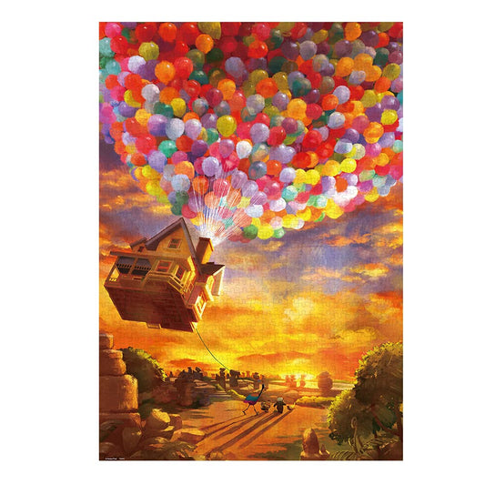 Tenyo 1000pc Jigsaw Puzzle Promised Land Grandpa Carl's Flying House 51x73.5cm