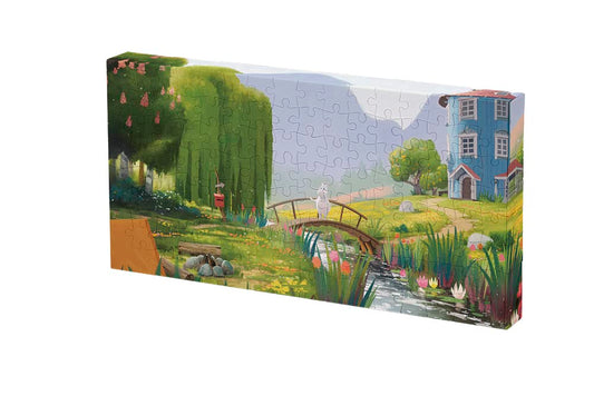 YANOMAN 2304-20 Jigsaw Puzzle Moomin Nicer Place Than Anywhere Else 120 Pieces