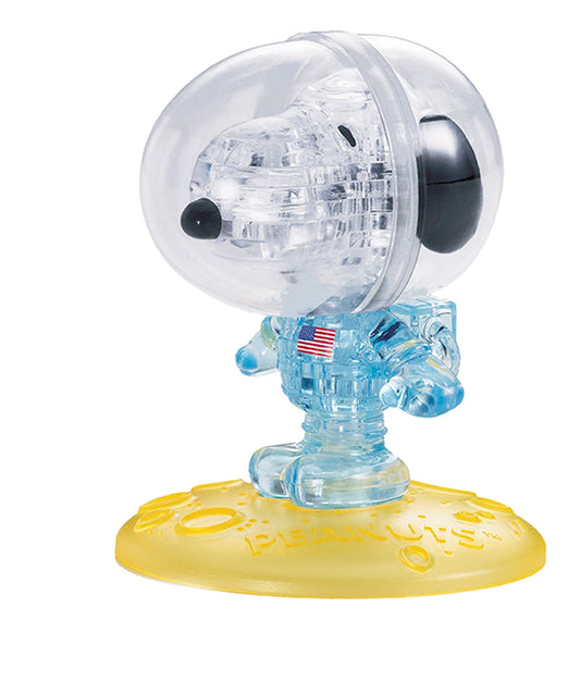 Beverly Crystal 3D Puzzle 485636 Snoopy Astronaut (35 Pieces) Snoopy 3D Puzzle