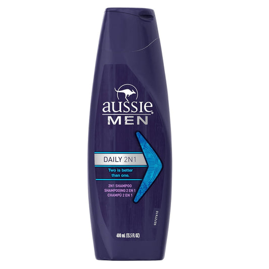 Earth Vibes Aussie Daily Clean 2-In-1 Shampoo + Conditioner 13.5 Fl Oz
