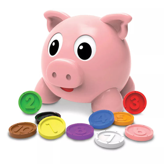 The Learning Journey Learn with Me Numbers & Colors Pig E Bank