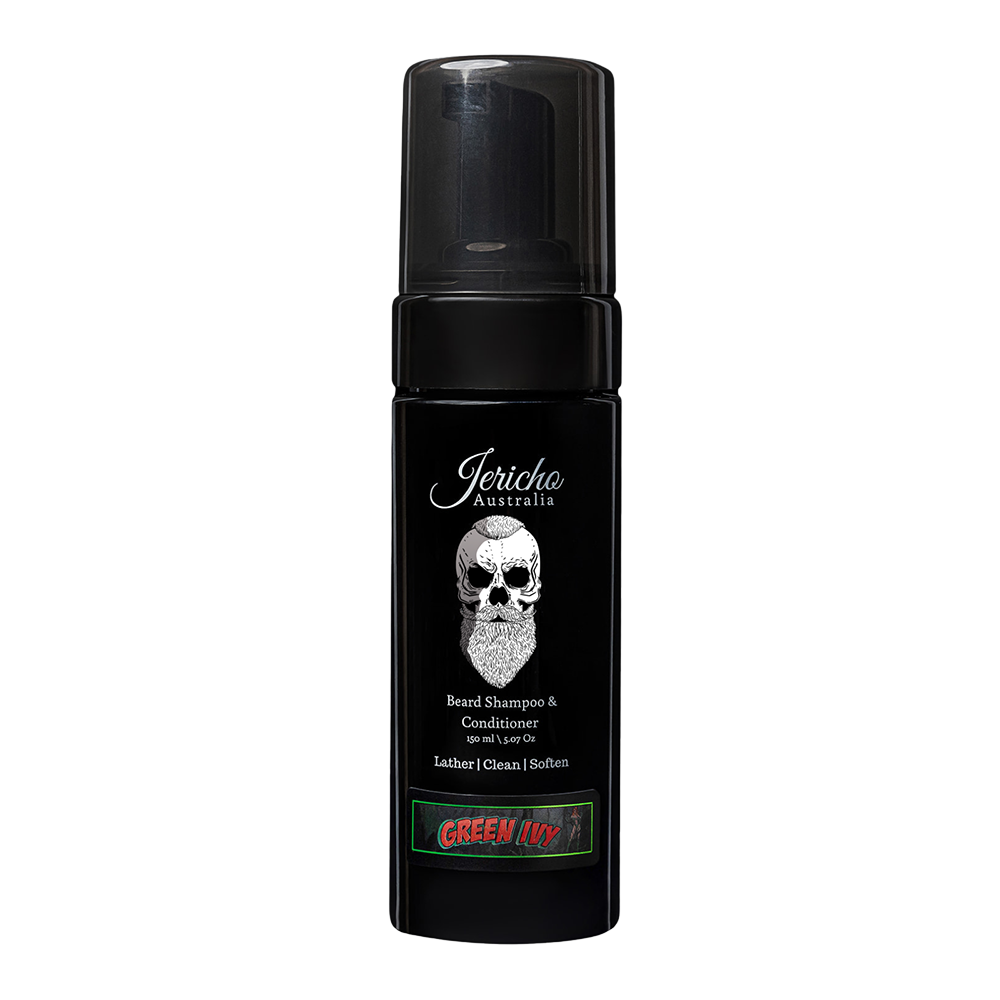 Jericho 2 in 1 Beard Shampoo & Conditioner 150ml - Green Ivy