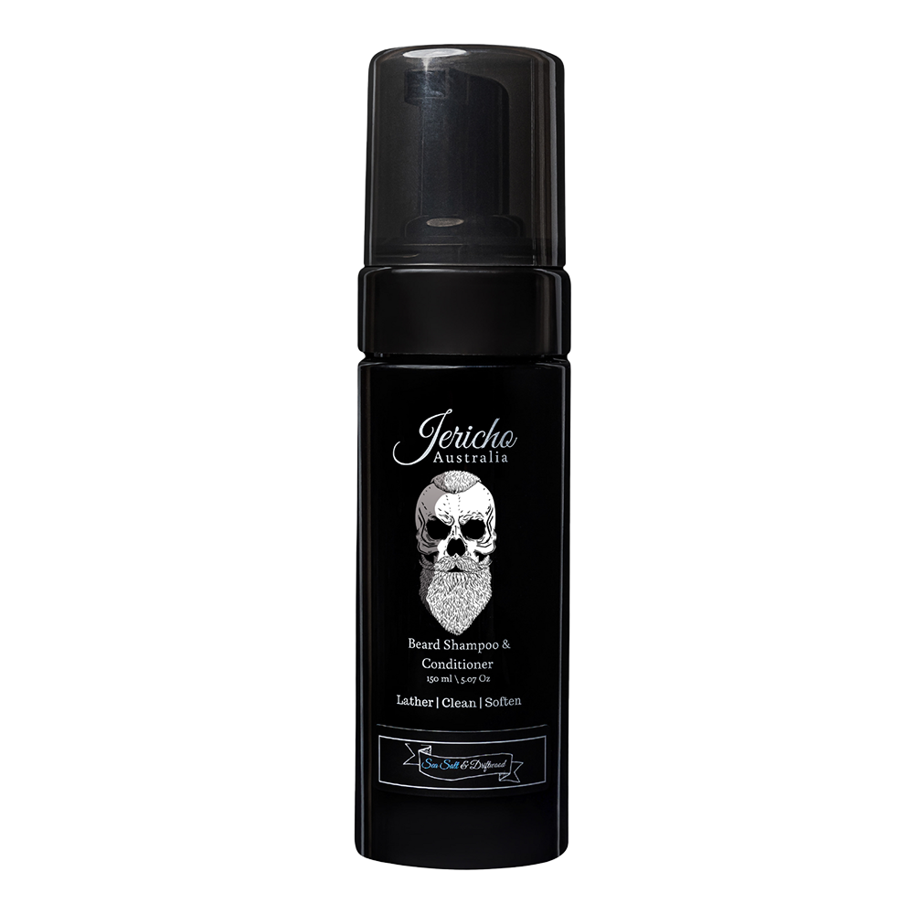 Jericho 2 in 1 Beard Shampoo & Conditioner 150ml - Sea Salt & Driftwood