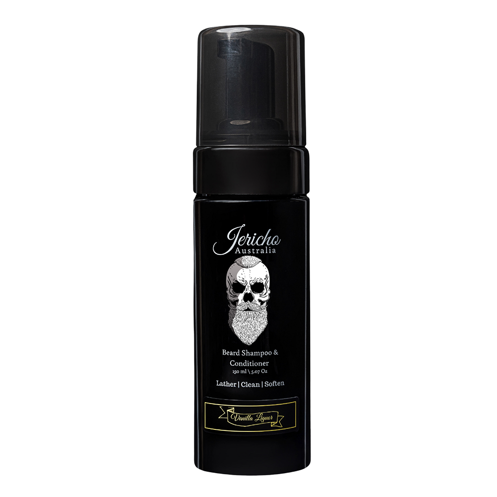 Jericho 2 in 1 Beard Shampoo & Conditioner 150ml - Vanilla Liquor