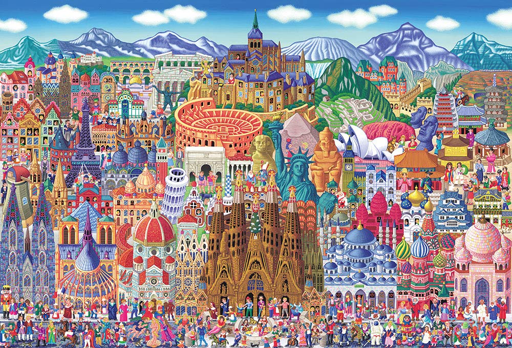 Beverly S92-505 Jigsaw Puzzle Naoki Tanaka Collection Of World Famous Paces! (2000-S Pieces)