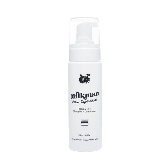 Milkman Citrus Supernova 2 in 1 Beard Shampoo and Conditioner