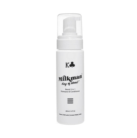 Milkman King of Wood 2 in 1 Beard Shampoo and Conditioner