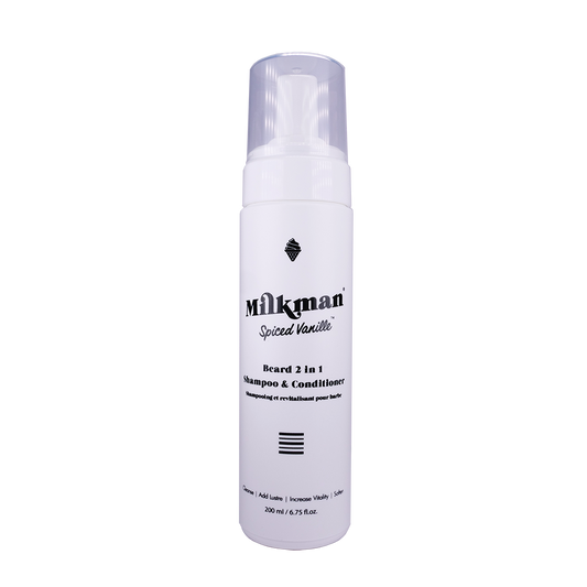 Milkman Spiced Vanille 2 in 1 Beard Shampoo and Conditioner
