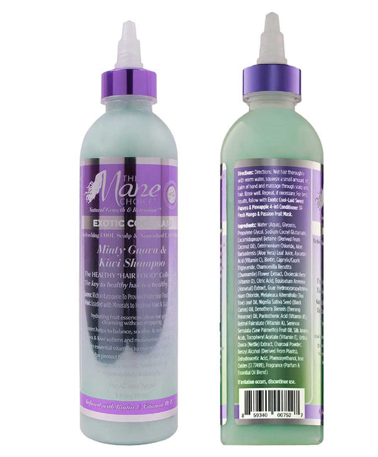 Exotic Cool Laid Minty Guava And Kiwi Shampoo