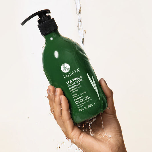 Tea Tree & Argan Oil Shampoo Shampoo Luseta Beauty 16.9oz