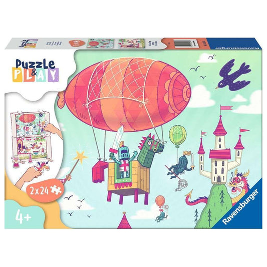 Ravensburger Puzzle & Play 24 Piece Puzzle Royal BBQ