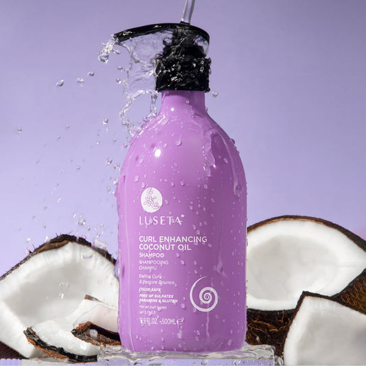 Curl Enhancing Coconut Oil Shampoo Shampoo Luseta Beauty 16.9oz