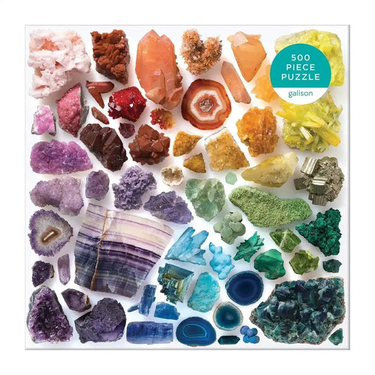Rainbow Crystals 500 Piece Jigsaw  Puzzle