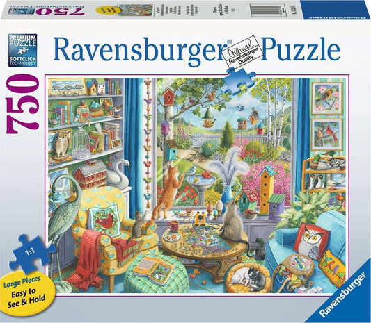 The Bird Watchers 750 pc Large Format Puzzle