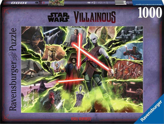 Star Wars Villainous:  Asajj Ventress 1000 pc Puzzle